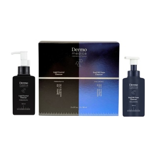DERMOMEDICA Lipid Control Cleanser And Snail B5 Foam Cleanser ZESTAW Pianka oczyszczająca 150ml + Olejek myjący 150ml
