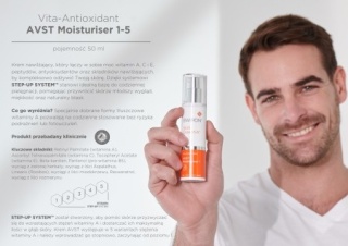 Environ Vita-Antioxidant AVST 2 Lekki krem nawilżający z witaminą A, peptydami i antyoksydantami 50 ml