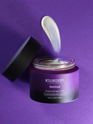 Ksurgery Retinhyal Miracle Overnight Cream Przeciwstarzeniowy krem na noc z retinolem 50ml