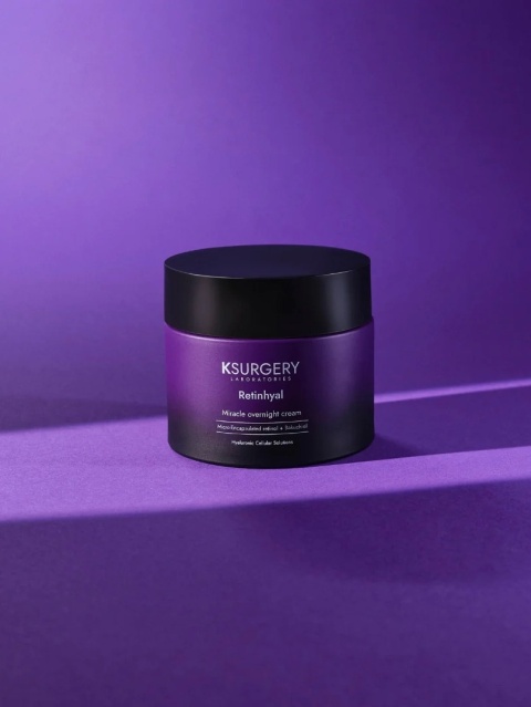 Ksurgery Retinhyal Miracle Overnight Cream Przeciwstarzeniowy krem na noc z retinolem 50ml