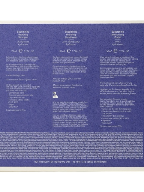 Oribe Supershine Discovery Set Zestaw nabłyszczająco-nawilżający