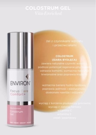 Environ Colostrum Gel Żel z czynnikami wzrostu i przeciwciałami 30 ml