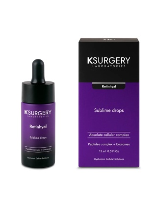 Ksurgery Retinhyal Retinhyal Sublime Drops Peptydowy booster z egzosomami i niacynamidem 15ml