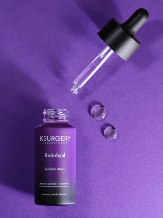 Ksurgery Retinhyal Retinhyal Sublime Drops Peptydowy booster z egzosomami i niacynamidem 15ml