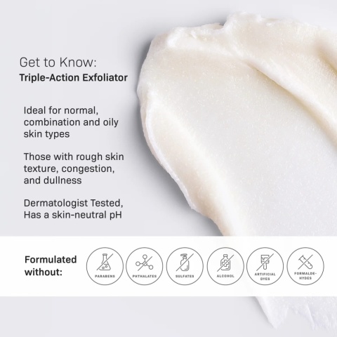 Revision Triple-Action exfoliator Potrójnie aktywny peeling 85 g