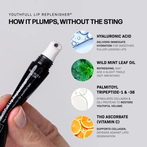 Revision YouthFull Lip Replenisher Odmładzające serum do ust 9.4 g