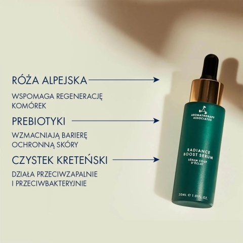 Aromatherapy Associates Radiance Boost Serum Serum rozświetlające skórę 30 ml