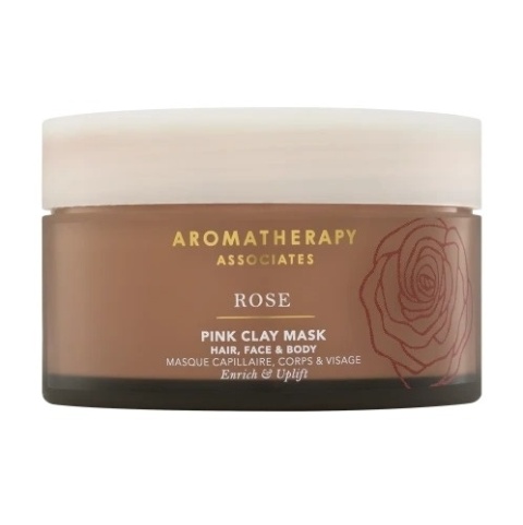 Aromatherapy Associates Rose Pink Clay Mask Maska z różowej glinki do twarzy, ciała i włosów 200 ml