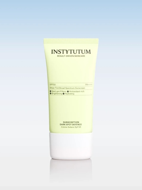 Instytutum Sunscription Dark Spot Defence SPF50 Next-Gen 3 w 1 Ochrona UV, rozjaśnienie i pielęgnacja skóry 50 ml