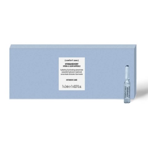 Comfort Zone Hydramemory Hydra & Glow Ampułki nawilżające do zabiegu w domu 7x2 ml