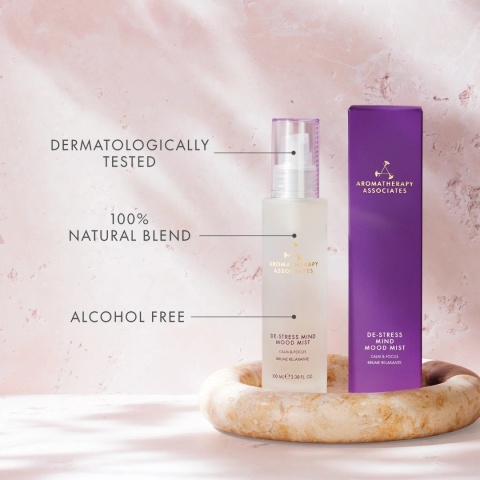 Aromatherapy Associates De-Stress Mind Mood Mist Odprężająca mgiełka pomagająca wyciszyć umysł 100 ml