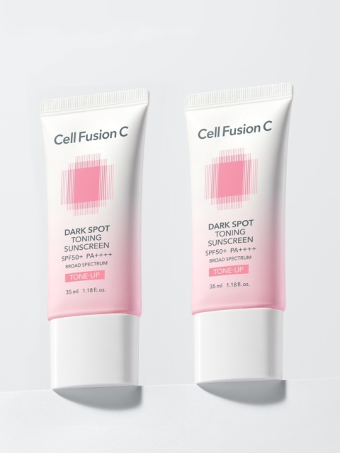 Cell Fusion C Dark Spot Toning Sunscreen SPF50+ PA++++ Krem wyrównujący koloryt skóry SPF50+ 2x 35 ml