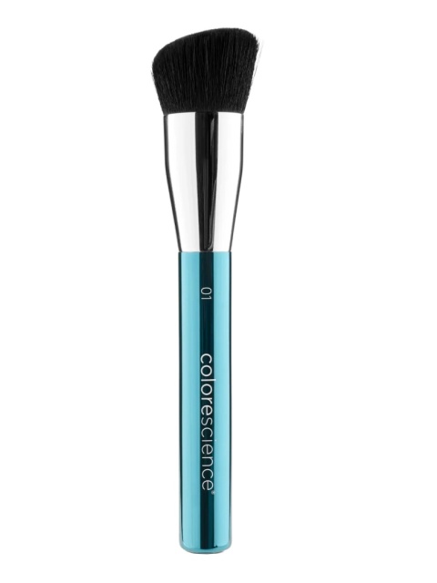 Colorescience Multi-tasking Face Brush Angled Brush Wielofunkcyjny pędzel do twarzy 01