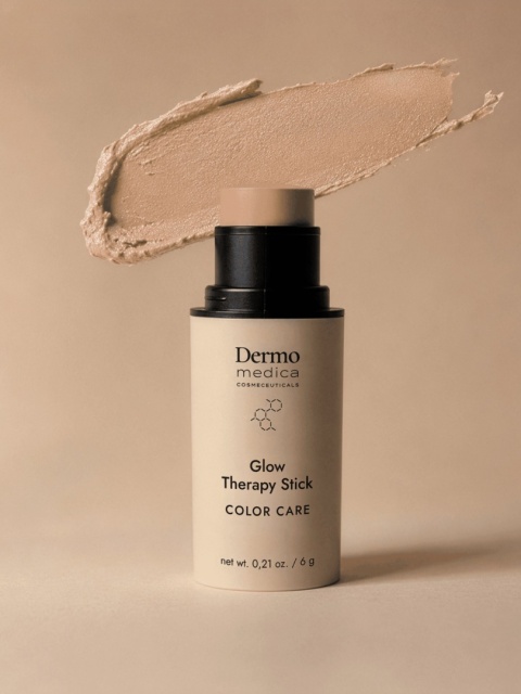 Dermomedica Glow Therapy Stick Kremowy rozświetlacz w sztyfcie, łączący efekt rozświetlenia z właściwościami pielęgnacyjnymi 6 g