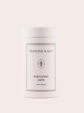 Francine & Mat Mleczny puder do kąpieli Portofino Date 280 g