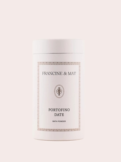 Francine & Mat Mleczny puder do kąpieli Portofino Date 280 g