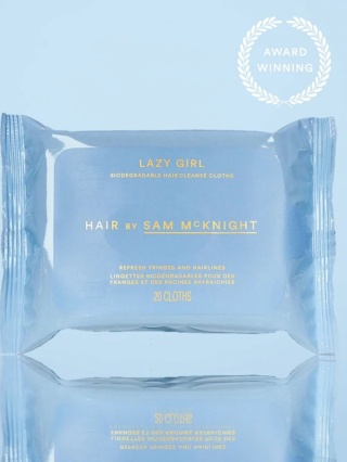Hair by Sam McKnight Lazy Girl Biodegradable Hair Cleanse Cloths 20 szt.
