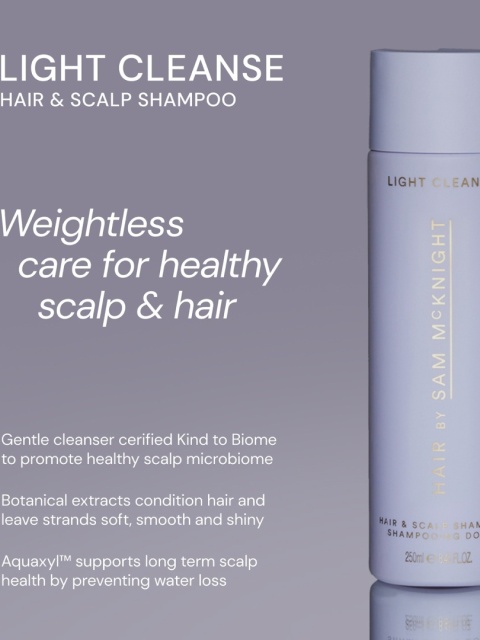 Hair by Sam McKnight Light Cleanse Hair & Scalp Shampoo 250 ml