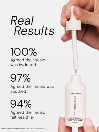 Hair by Sam McKnight Pure Genius 98% Natural Scalp Restoring Oil 30 ml