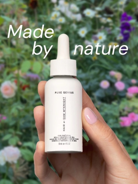 Hair by Sam McKnight Pure Genius 98% Natural Scalp Restoring Oil 30 ml