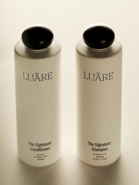 LUARE The Essentials Set Zestaw 3 produktów - wielofunkcyjny szampon 250 ml bogata odżywka 250 ml i lekki olejek 50 ml