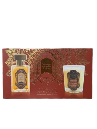 La Sultane de Saba Zestaw perfum + świeca Ayurvedique
