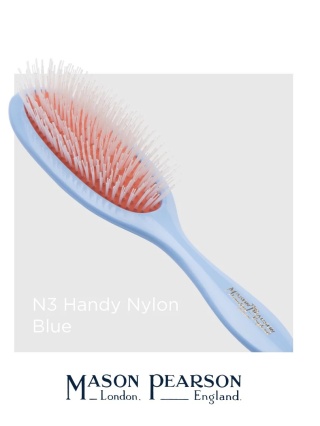 Mason Pearson N3 Handy Średnia szczotka do włosów (nylon) Blue