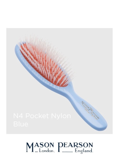 Mason Pearson N4 Pocket Mała szczotka do włosów (nylon) Blue