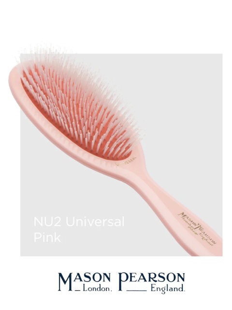 Mason Pearson NU2 Universal Średnia szczotka do włosów (nylon) Pink
