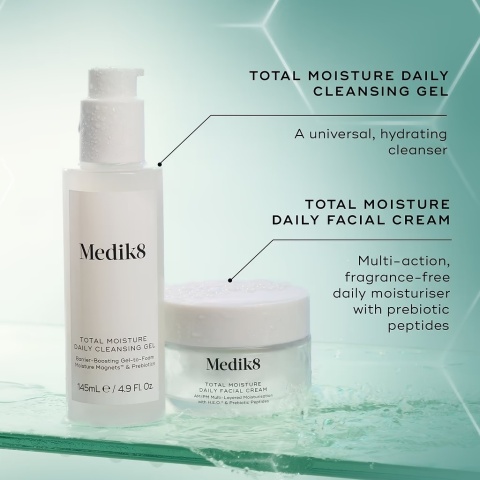 Medik8 Total Moisture Daily Cleansing Gel Nawilżający żel do codziennego oczyszczania skóry 145 ml