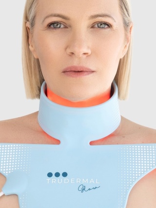 Trudermal Glow LED and Decolletage Mask Maska LED na szyję i dekolt do kuracji domowej