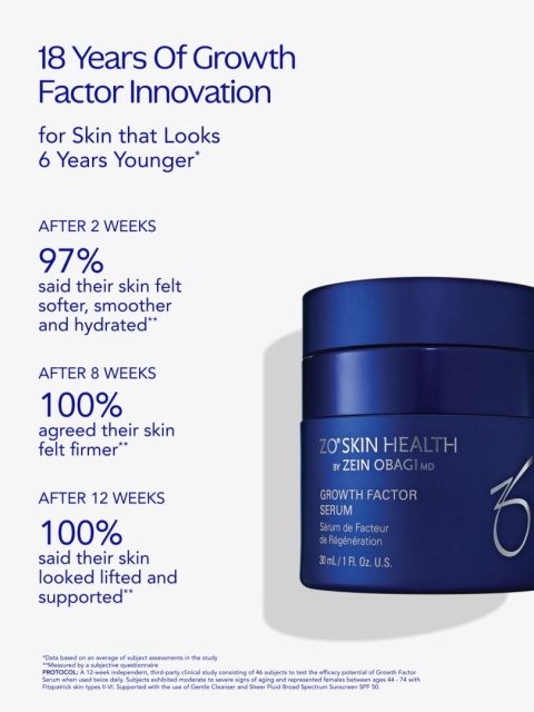 ZO Skin Health Growth Factor Serum Serum stymulujące 30 ml