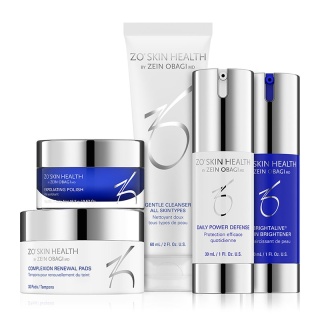 ZO Skin Health Skin Tone Evening + Brightening Program Zestaw rozjaśniająco-przeciwstarzeniowy