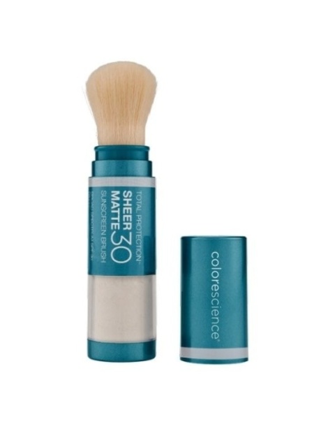 Colorescience Sheer Matte SPF 30 Sunscreen Brush Puder wchłaniający nadmiar sebum 4.3 g