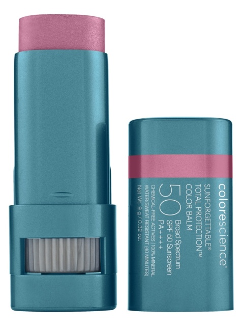 Colorescience Sunforgettable Total Protection Color Balm SPF 50 Balsam do ust oraz policzków ( kolor Violet Haze )