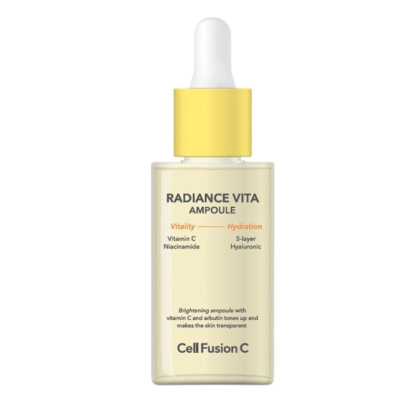 CELL FUSION C Radiance Vita Ampule Serum z witaminą C i arbutyną, wyrównujące i rozjaśniające koloryt skóry 30ml