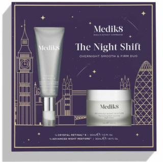 MEDIK8 The Night Shift Overnight Smooth & Firm Duo