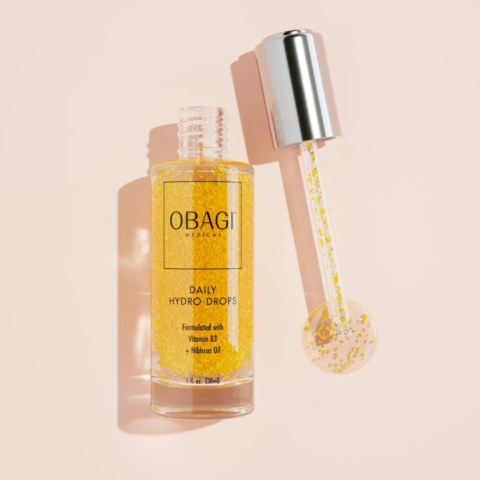 OBAGI Daily Hydro-Drops Facial Serum Ultra nawilżające, lekkie serum wzmacniające barierę ochronną skóry z witaminą B3 30ml