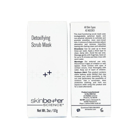 SKINBETTER SCIENCE Detoxifying Scrub Mask 60ml