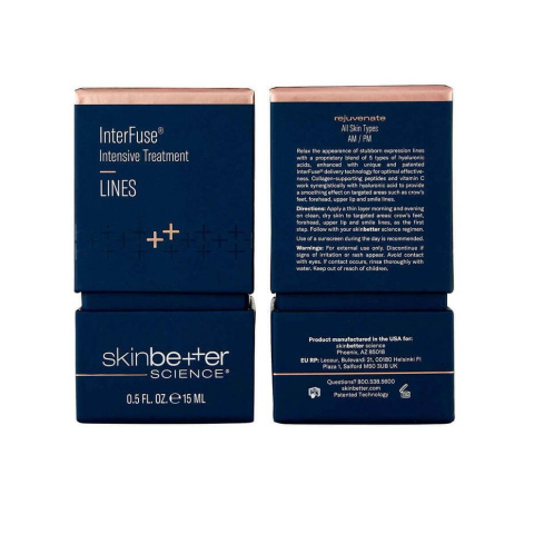 SKINBETTER SCIENCE InterFuse Intensive Treatment LINES 15ml