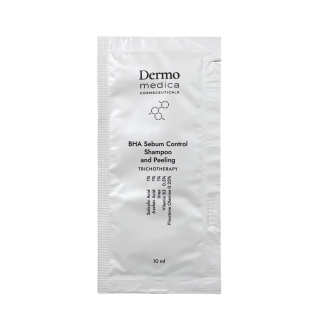 DERMOMEDICA BHA Sebum Control Shampoo and Peeling Trychologiczny szampon i peeling 10 x 10 ml