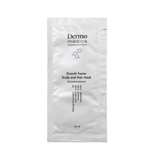 DERMOMEDICA Growth Factor Scalp and Hair Mask Maska dla skóry głowy z problemem podrażnień 10 x 10ml