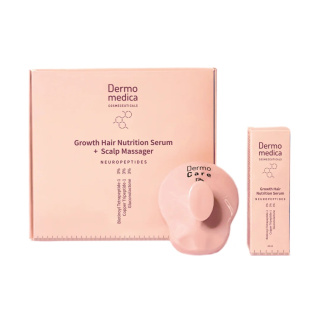 DERMOMEDICA Growth Hair Nutrition Serum + Scalp Massager SET