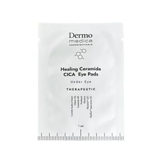 DERMOMEDICA Healing Ceramide Cica Eye Pads Nanocellulose eye patches with healing and anti-aging properties 1 x 2 pcs