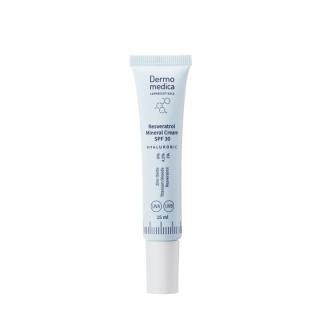 DERMOMEDICA Resveratrol Mineral Cream SPF 30 Przeciwstarzeniowy krem z resweratrolem i filtrem 15ml