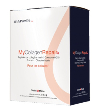 MyPureSkin MyCollagenRepair Ekskluzywny suplement diety na bazie kolagenu morskiego o działaniu regeneracyjnym i deglikacyjnym