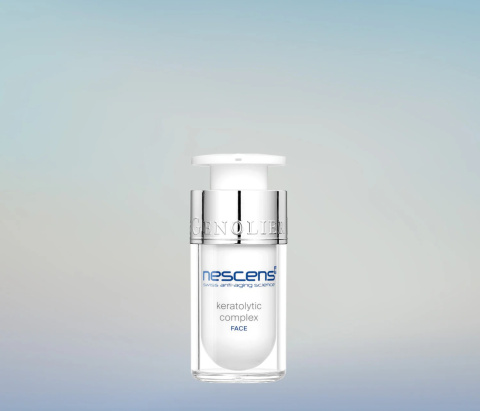 NESCENS Keratolytic Complex Wygładzający peeling do twarzy zmniejszający rozszerzone pory i wyrównujący koloryt skóry 5ml