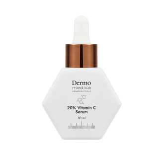 DERMOMIEDICA 20% Vitamin C Serum Aktywne serum z 20% witaminą C i kwasem ferulowym 30ml