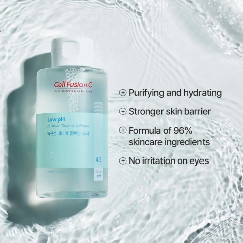 CELL FUSION C LOW pH pHarrier CLEANSING WATER Płyn micelarny do oczyszczania skóry twarzy 500ml