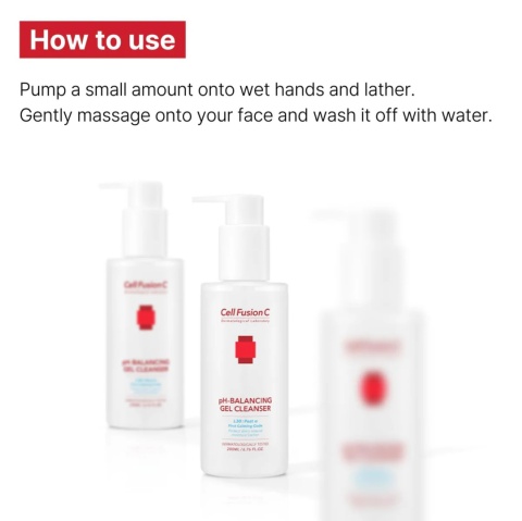 CELL FUSION C pH-Balancing Gel Cleanser Żel do oczyszczania skóry wrażliwej 200ml